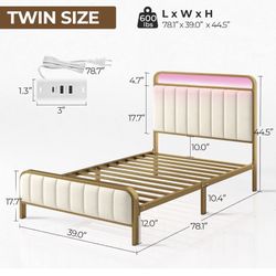 Twin Bed Frame 