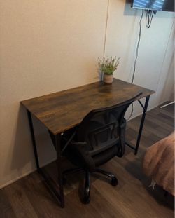 Table and Chair