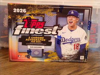 2026 Topps Finest Baseball hobby Box