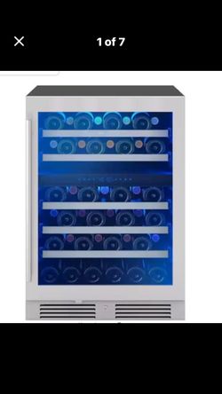 Zephyr Presrv 24 in. 45-Bottle Dual Zone Wine Cooler