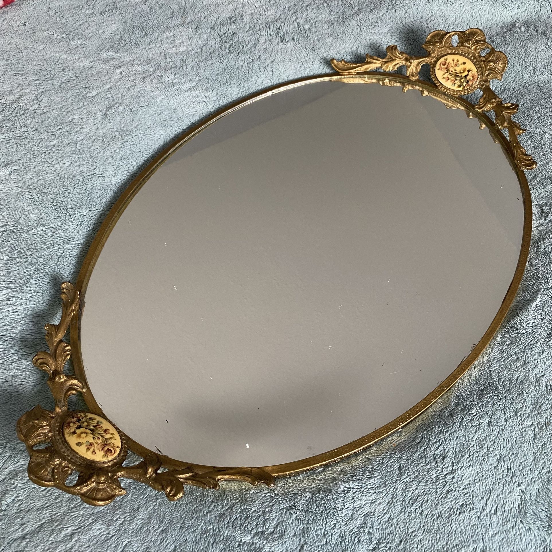 Vintage Mirror Tray