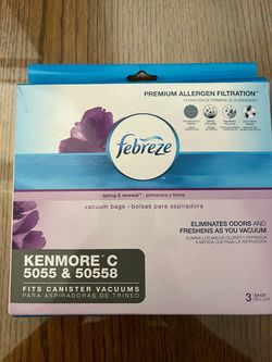 Canister style vacuum bags