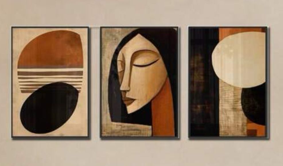 Modern Art Canvas Poster Set (Unframed)
