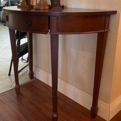 Ethan Allen wood console