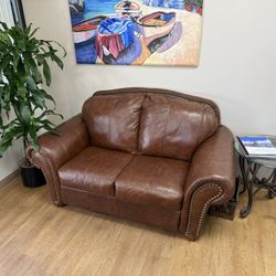 Leather Couch- Like New