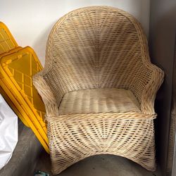 Wicker chair