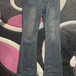 Mens Rhinestone Jeans 80$