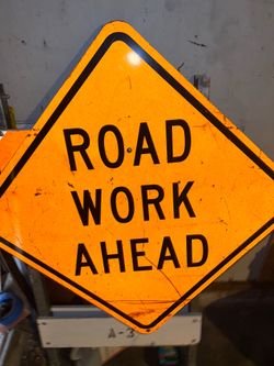 Road work ahead