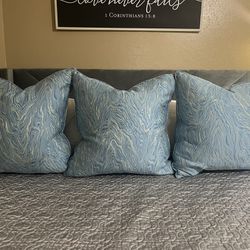 3 Large Home Decor Pillows