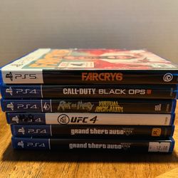 PS4 Games $15 Each