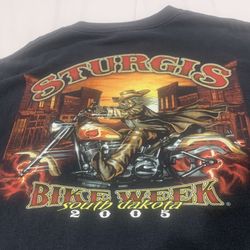 Vintage 2005 Sturgis South Dakota Bike Week T-Shirt (XL)