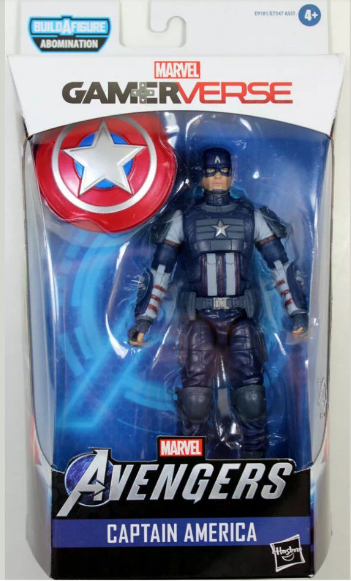 Marvel Legends Gamerverse Captain America Collectible Action Figure Toy