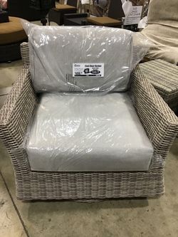 Swivel Club Rocker Chair