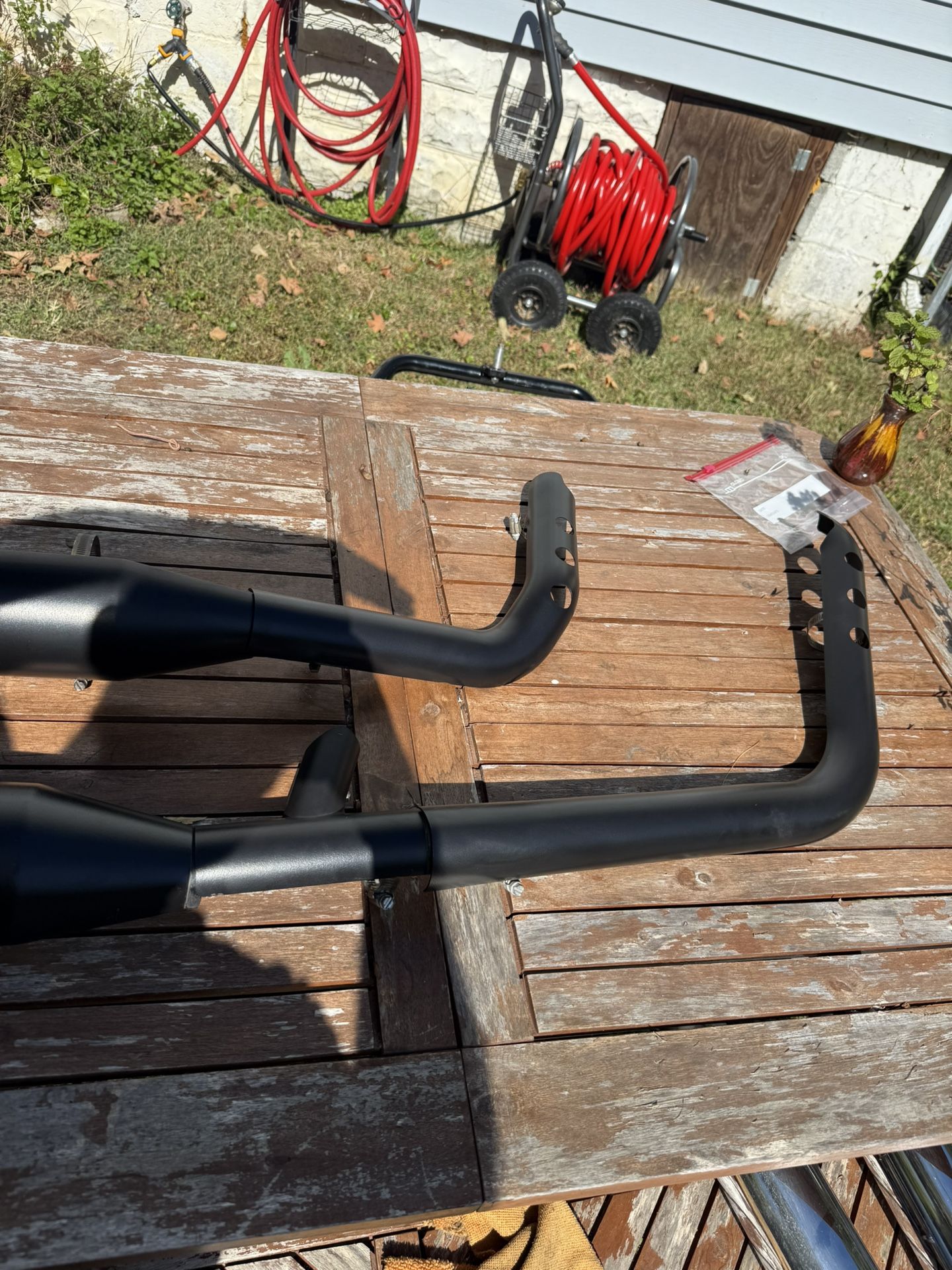 Harley Lowrider ST heat shields