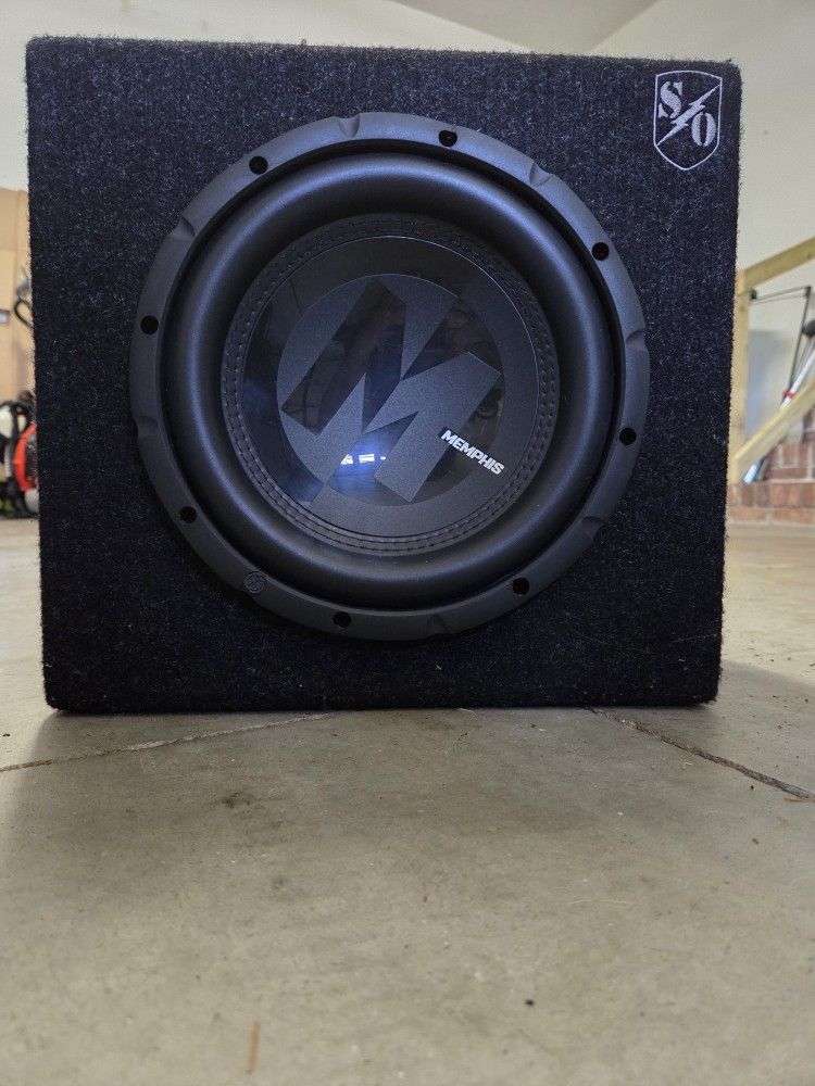 Memphis PRX10 10" Subwoofer w/ Sound Ordinance Box