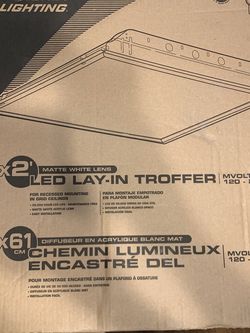 Lithonia Lighting 2x2Ft 3000 Lumens $35