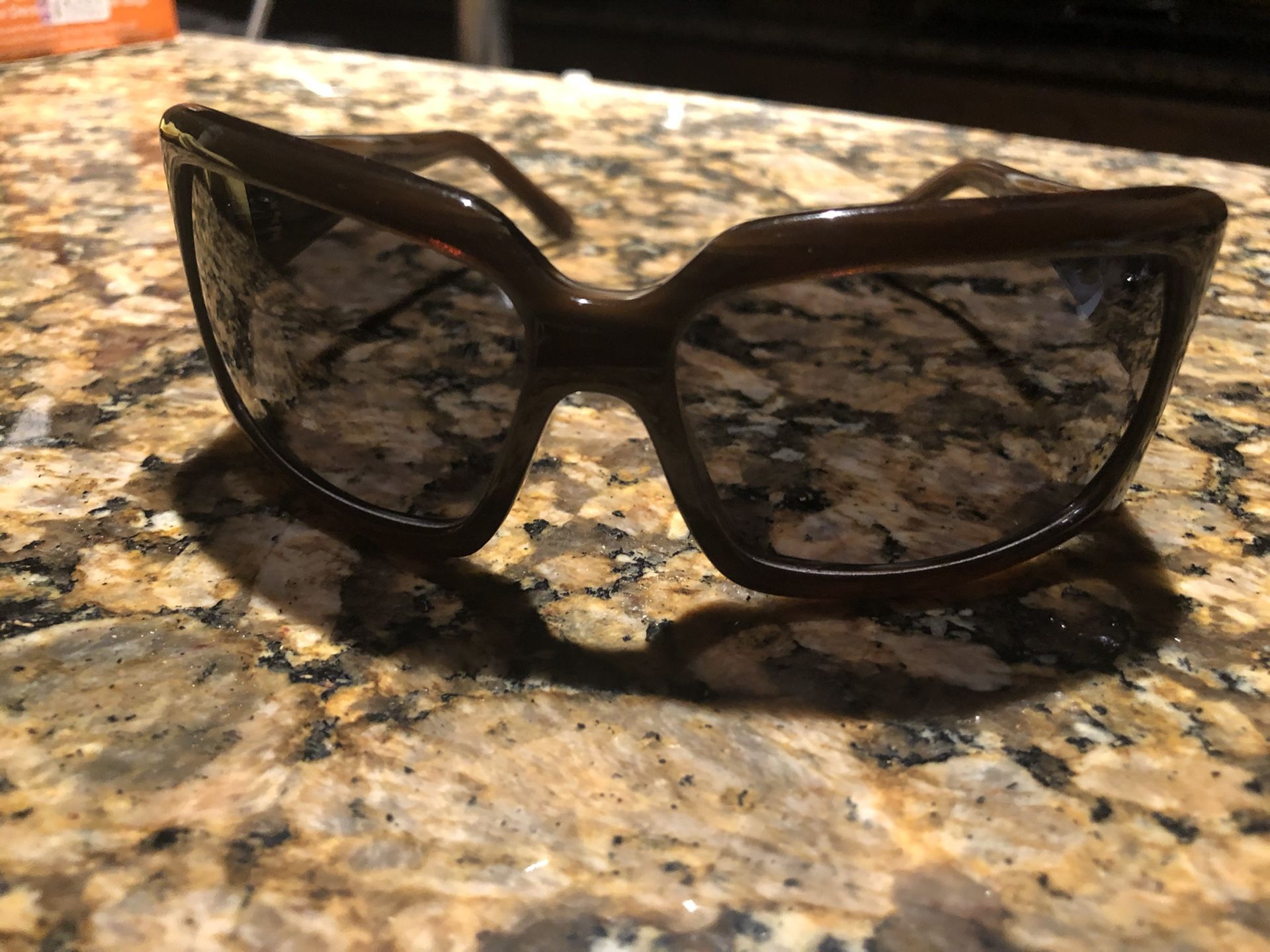 Max Rucci Polarized Sunglasses Brown Marble Square Frame AEE07-016P 62-15-125 Max Rucci Sunglasses with box & Rhinestones decoration | eBay main image 4