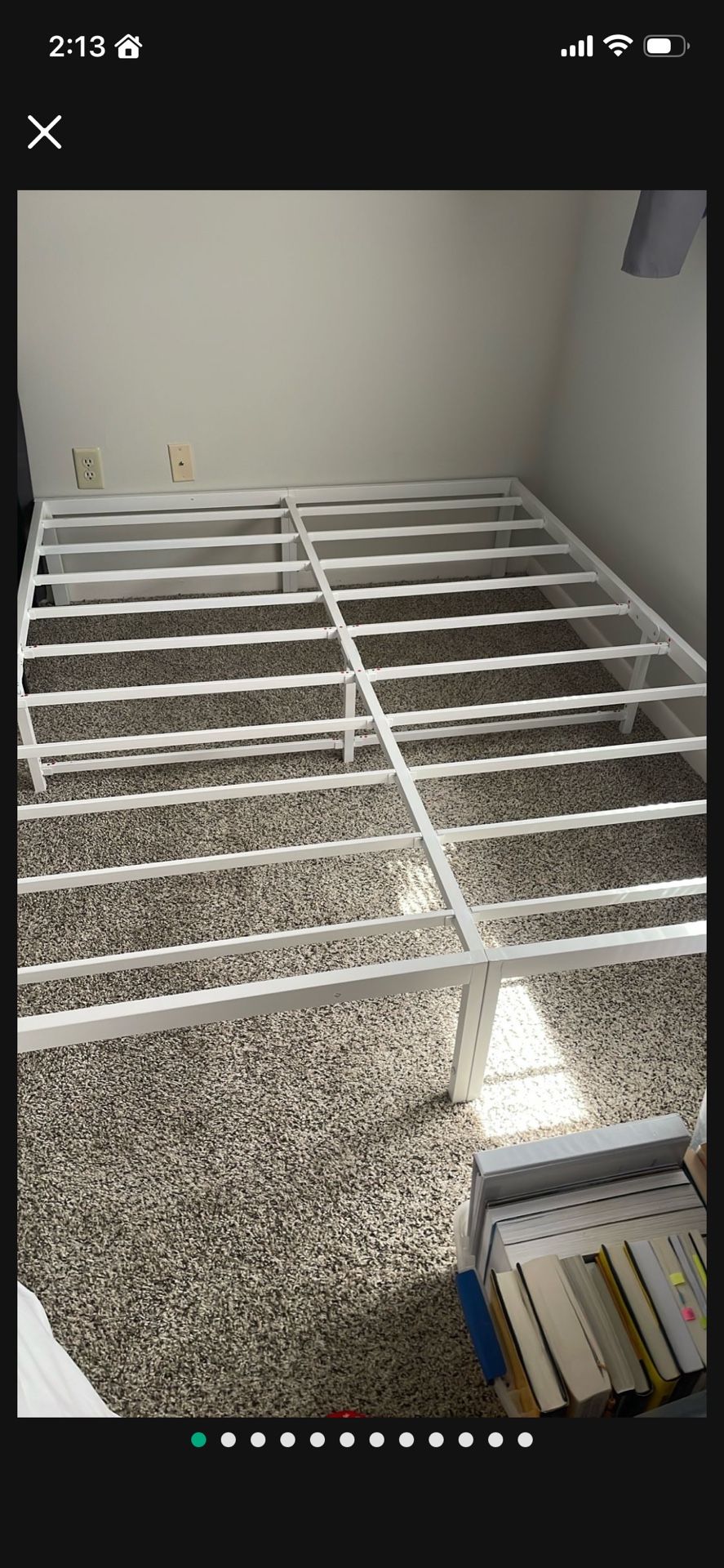 Queen Bed Frame White