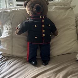Bear Force Marine Corps Teddy