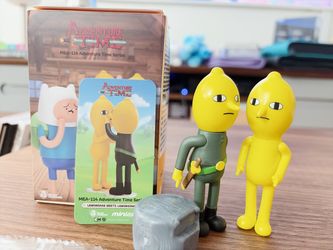 Beast Kingdom Adventure Time Lemongrab Mini Egg Attack Figures
