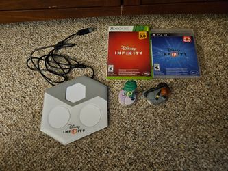 Disney Infinity Xboo 360 And PS3 Games With Portal And 2 Figures