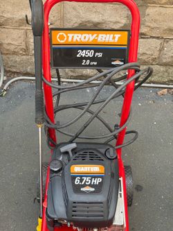 pressure washer 2450 psi 6.75 HP quantum