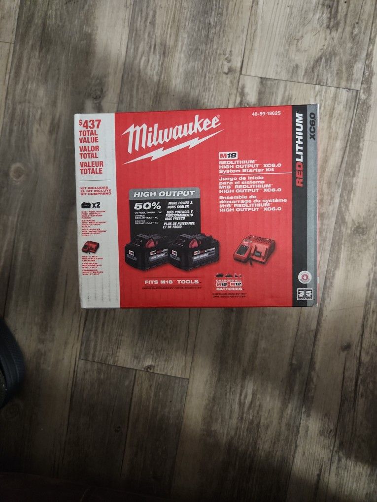 Milwaukee M18 Starter KIT XC 6.0