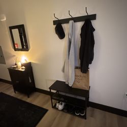 IKEA Bench/coat rack 