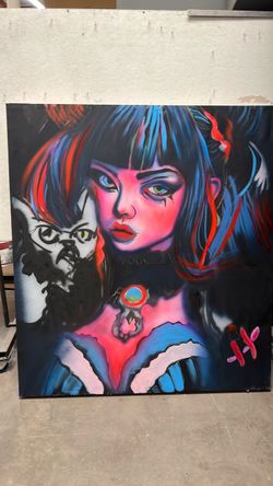 Halloween painting