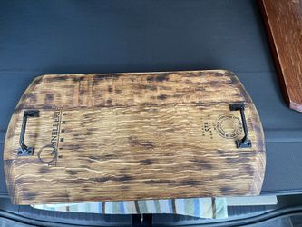 Serving Trays/Charcuterie board From Wine Barrel Lids