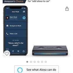 Alexa echo auto