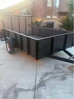 Utility Trailer 2010 by Aztex 10X6.5x2 with NEW Pink and NEW LED Lights with 3 x 6.5 ramp for easy loading of quads Razor or landscape equipment