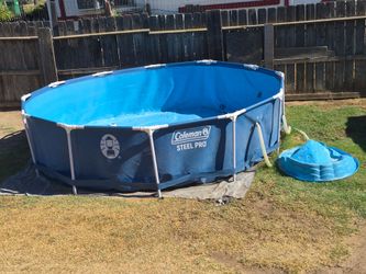 Medium steel pro Coleman pool