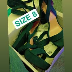 Gladiator Lace Up High Heels 