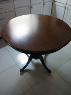 Small wooden kitchen table