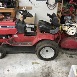 Snapper 2000 GX 48 inch riding lawnmower , with 5 hp tiller attachment