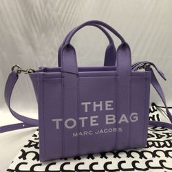 Marc Jacobs the Leather Small Tote Bag Daybreak