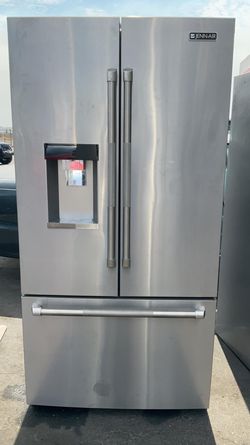 Jenn Air 3-Door Silver Refrigerator
