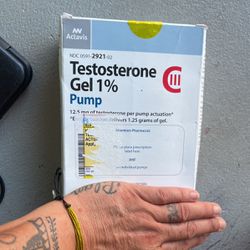 Testosterone Gel, 1 % Pump