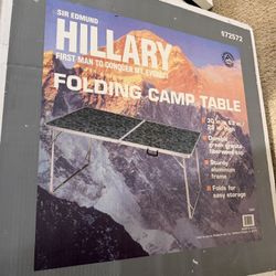 Folding Camp Table