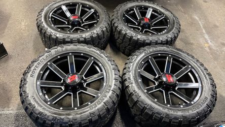 20 INCH HOVAK NEW RIMS AND TIRES 8x170