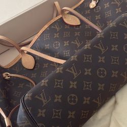 LV Neverfull MM Damier 