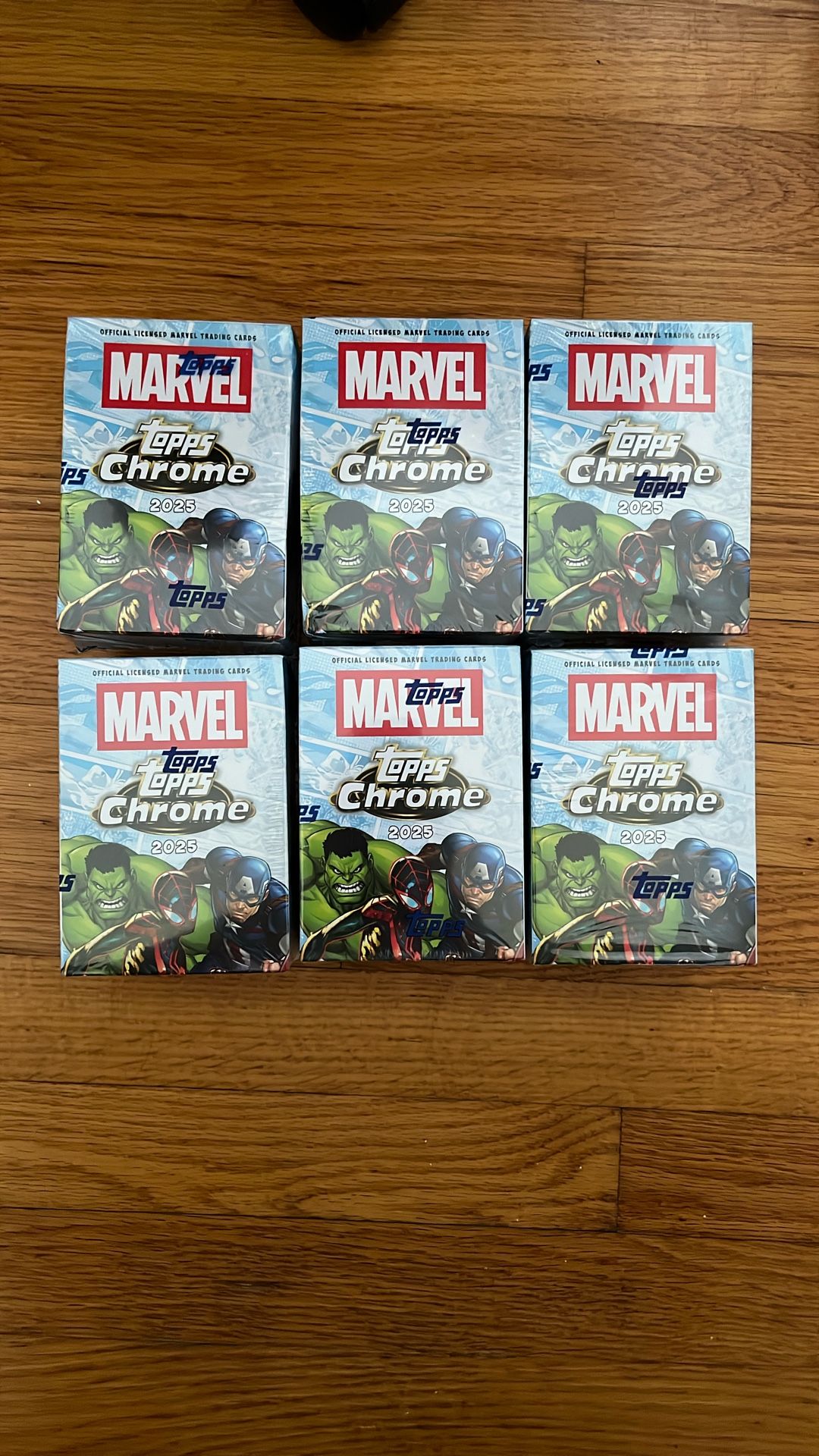 Topps Chrome Marvel Blaster Box New/Sealed
