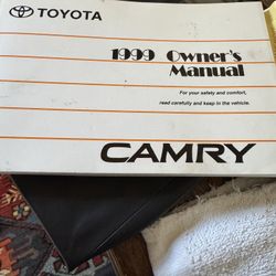 Toyota Camry Owners Manual Free