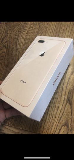 Brand New sealed Rose Gold 256gb iPhone 8 Plus for AT&T Cricket Straight Talk and H2O APPLE WARRANTY TO 12/17/2018