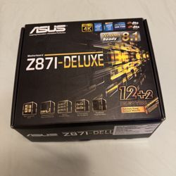 💻 ASUS Z87I-DELUXE Mini-ITX Motherboard – BRAND NEW / Wi-Fi / LGA1150