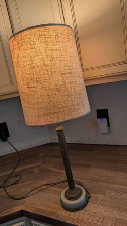 vintage paul hofman lamp Mid-Century lamp table light mcm works well marble base