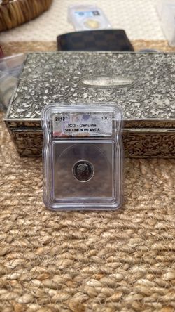 2012 genuine c10 Solomon island coin