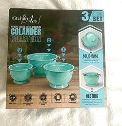 3 Piece Colander Set