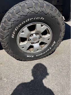 Toyota Tacoma rims and tires